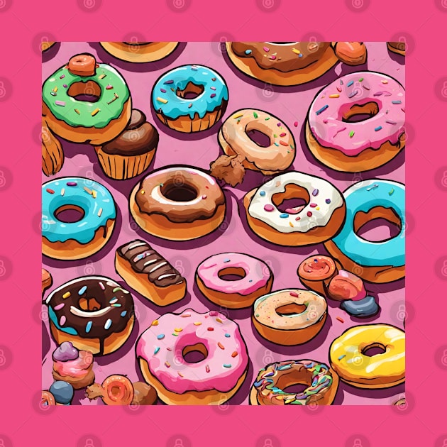 Bakery Delights: Sweet Temptations Cartoon by Abeer Ahmad