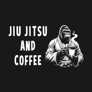 Brazilian Jiu Jitsu And Coffee T-Shirt