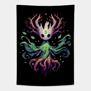 Kawaii Forest Tree Spirit Mage Wizard Tapestry