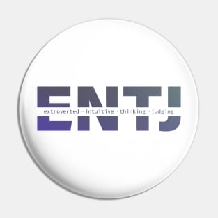 ENTJ Personality Pin