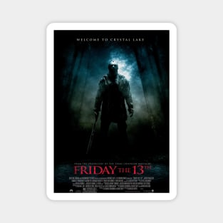 Friday the 13th 2009 Movie Poster Magnet