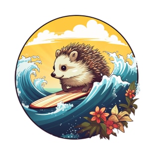 Surfs Up Hedgehog T-Shirt