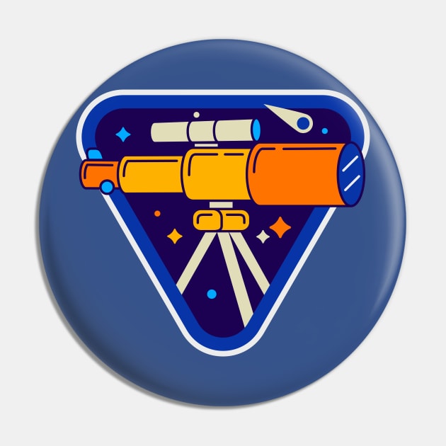 telescope Pin by MEDZ