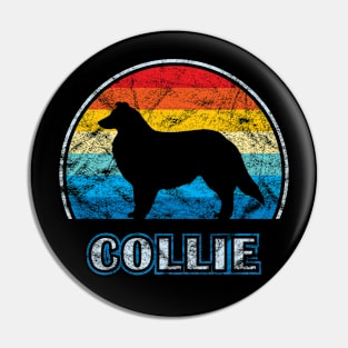 Rough Collie Vintage Design Dog Pin