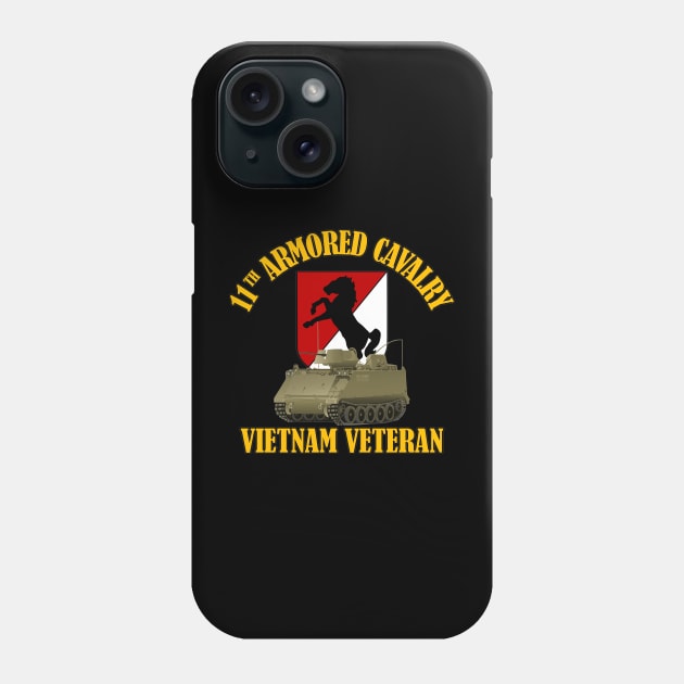 11th ACR Vietnam M113 Phone Case by MilitaryVetShop