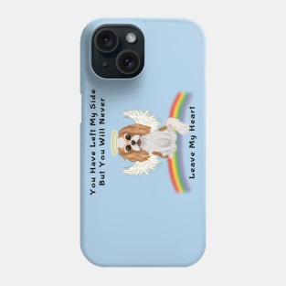 Blenheim Cavalier King Charles Spaniel Pet Loss Gifts Phone Case