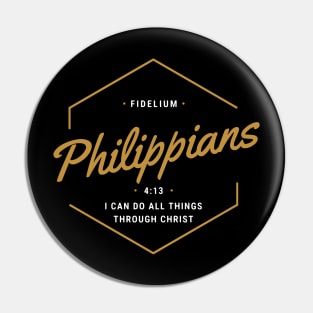 Bible Verse Philippians 4:13 Pin