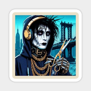 DJ SCISSORHANDS 6 Magnet