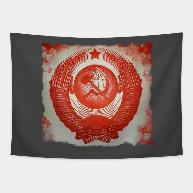 From Russia with Love Tapestry by DavidLoblaw