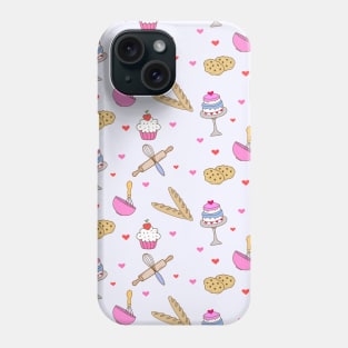 Cute Bakery Pattern Phone Case