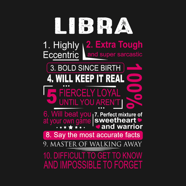 LIBRA ZODIAC by BTTEES