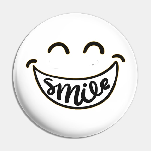 Smile Pin by printydollars