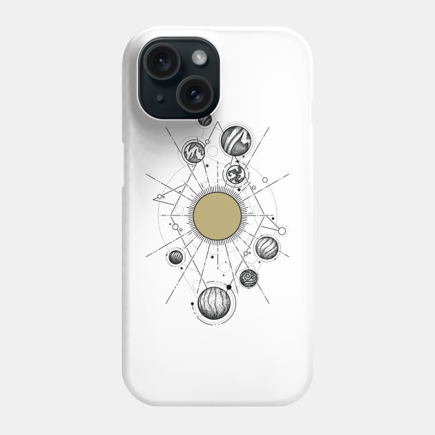 Universe Phone Case by P7 illustrations 