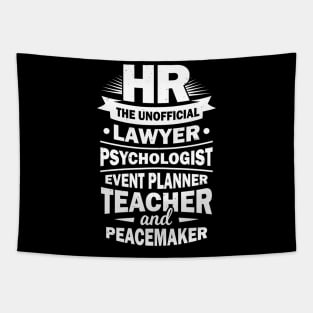 Funny Human Resources HR Specialist Gift Tapestry