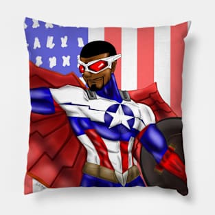 the american hero Pillow