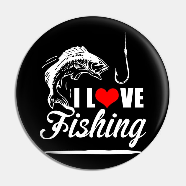 Lover Fishing Pin by Dojaja