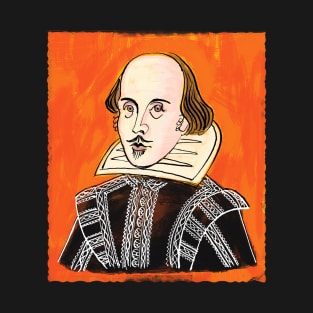 Orange Shakespeare T-Shirt