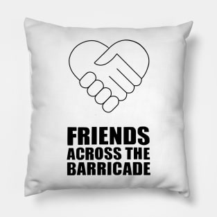 Derry Girls Friends Across the Barricade Pillow