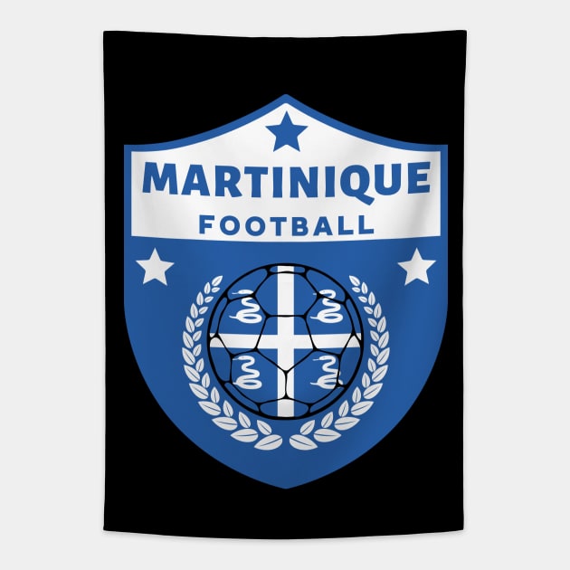 Martinique Football Tapestry by footballomatic