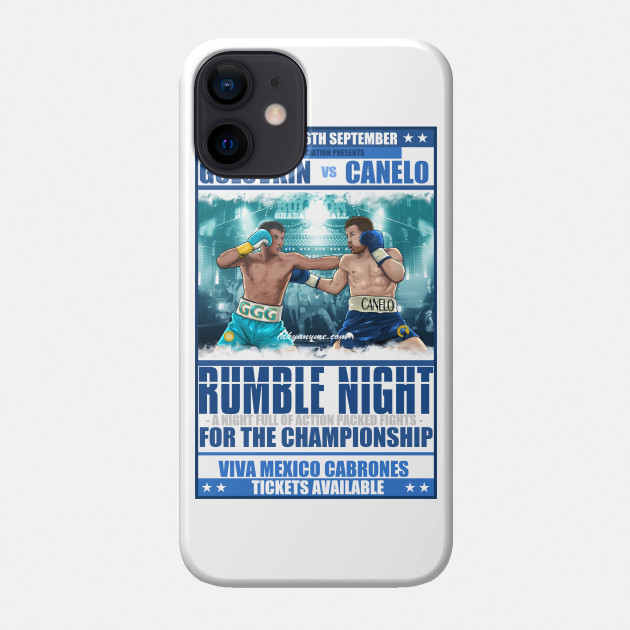 Golovkin Vs Canelo Boxing Phone Case Teepublic