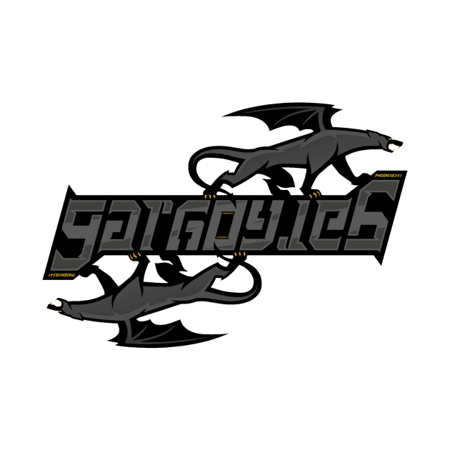 Gargoyles Ambigram by Phoenix8341