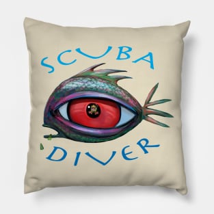 SCUBA Diver Pillow