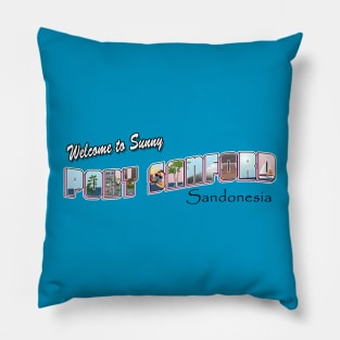 Port Sanford Tourist Shirt Pillow