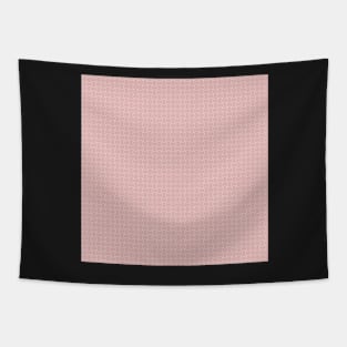 Traditional Japanese Pastel Pink Geometric Pattern Tapestry