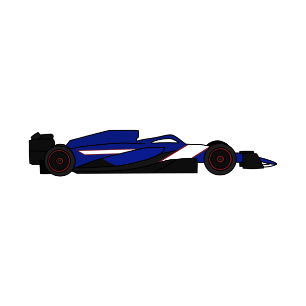 Blue and White 2024 Livery by CalliesArt