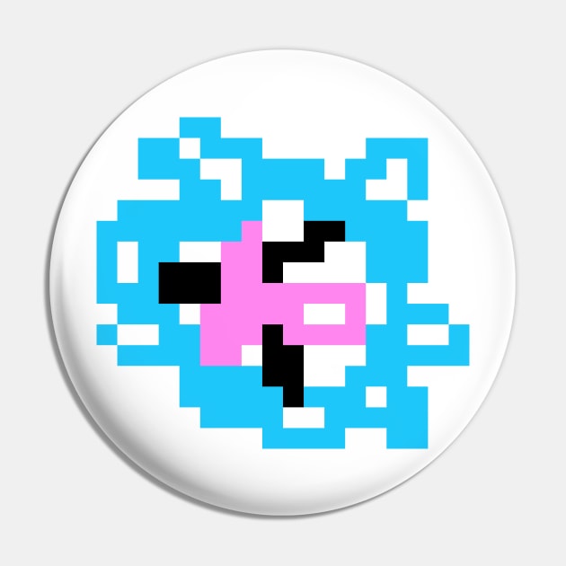 A Glimpse of Pixel Chaos Pin by MustNonsense