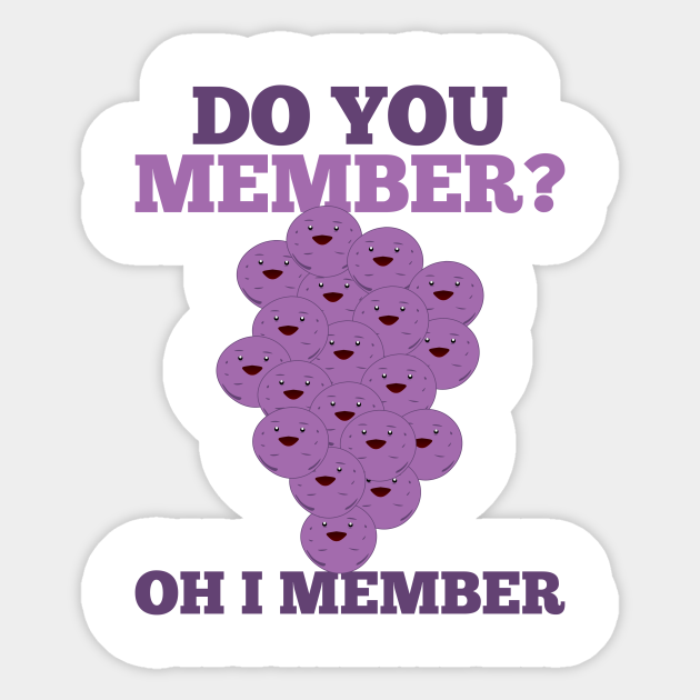 Member Berries - Member Berries - Sticker | TeePublic UK