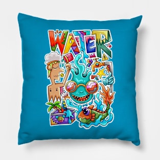 CUTE WATER Pillow