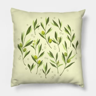 Green Olive Pillow