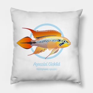 Agassizi Cichlid Pillow