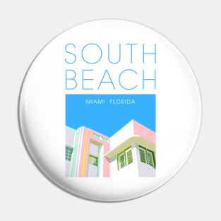 Florida South Beach Pin