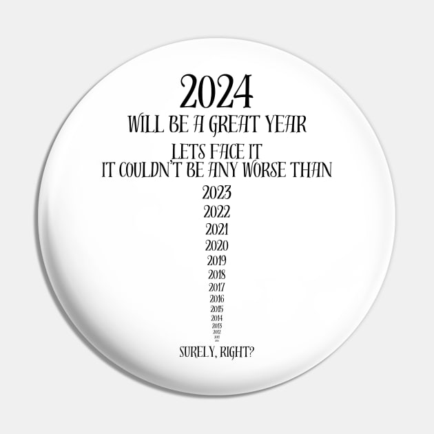 2024 will be a great year Designer clothing Pin by From the fringe to the Cringe