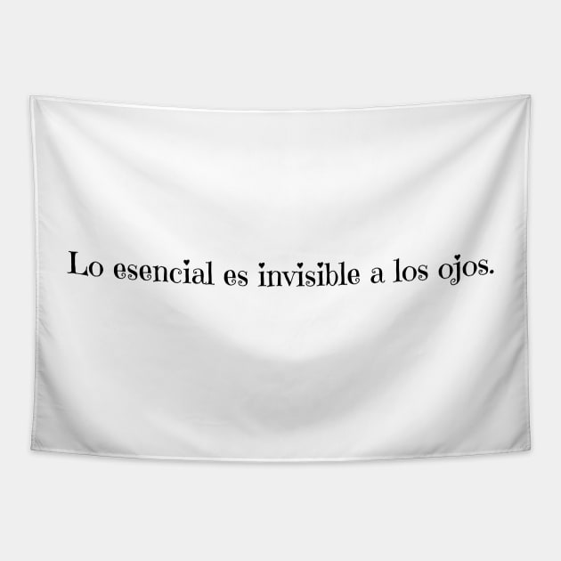 Lo esencial es invisible a los ojos Tapestry by FreeSoulLab