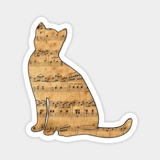Kitty Cat Concerto Magnet
