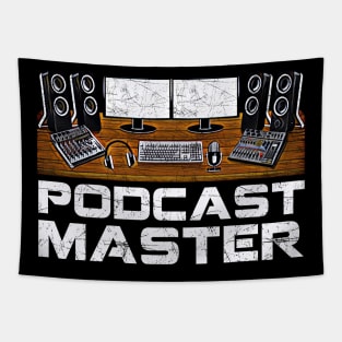 Podcast Show Equipment USB Mixer App Tapestry