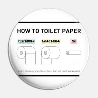 How To Toilet Paper Pin