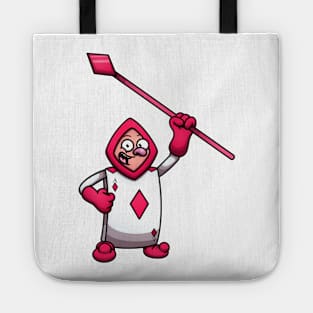 Diamond Card Soldier From Wonderland Story Tote