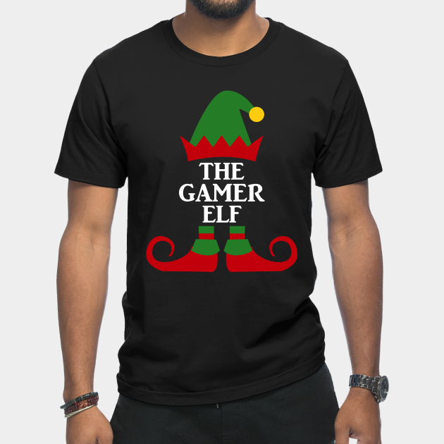 Discover The Gamer Elf Matching family Christmas - Gamer Elf - T-Shirt