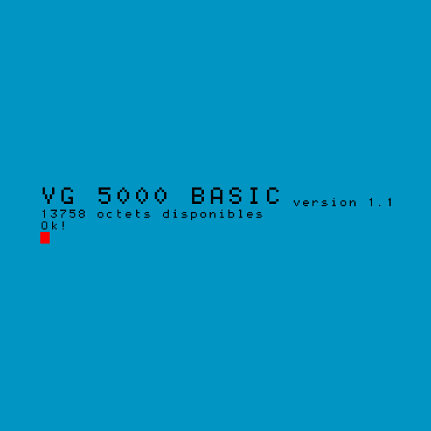 VG5000 Basic prompt by Olipix