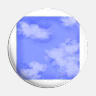 Blue Skies Pin