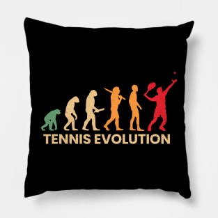 funny tennis Pillow