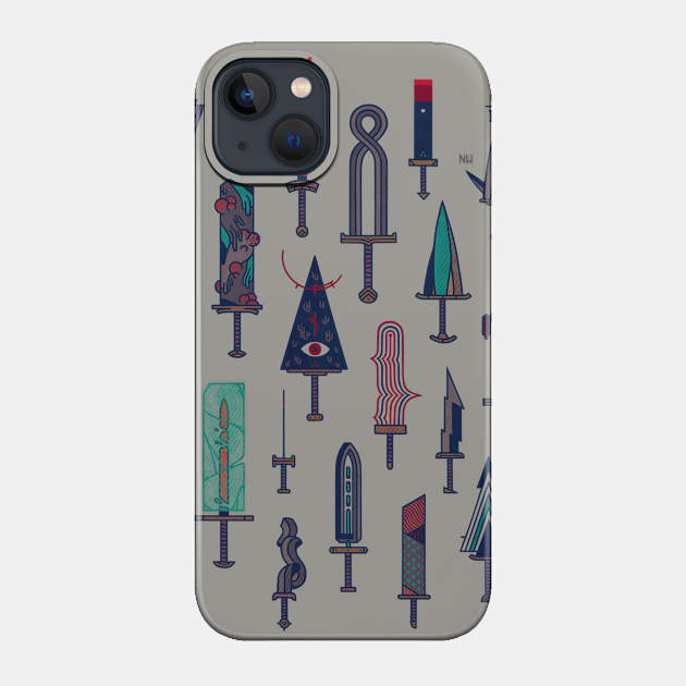 Swords Lost to History - Sword - Phone Case