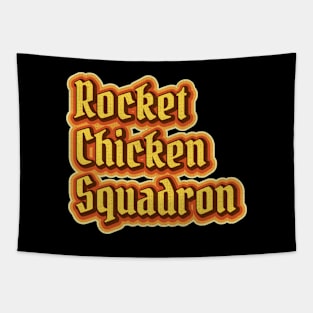 Rocket Chicken Squadron TRENDING-1 Tapestry