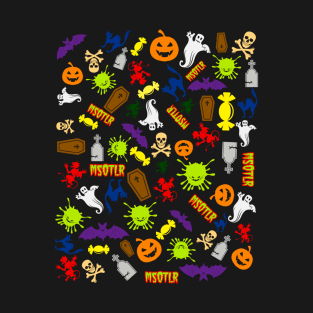 Spooky Scatter Design T-Shirt