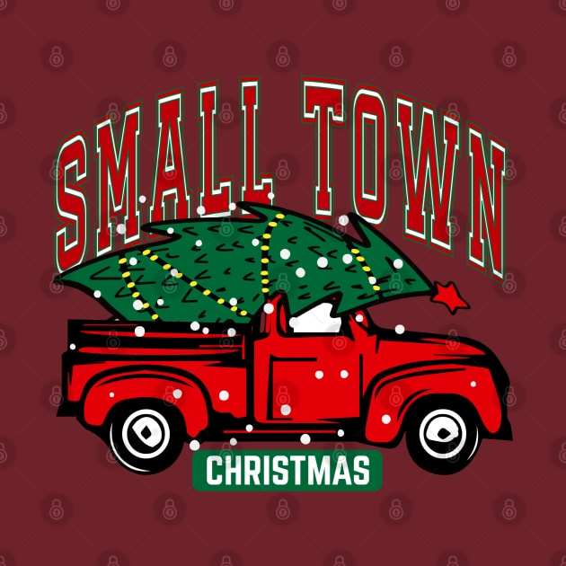 Small Town Christmas by VikiShop