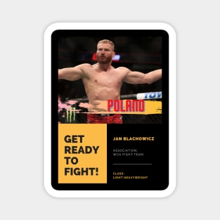 Jan Blachowicz / UFC Fighter / LIGHT HEAVYWEIGHT / Poland / 2 Magnet